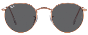 RB304 RAY-BAN ROUND METAL  RB3447 9202B1 53 ROSE GOLD  /  DARK GRAY