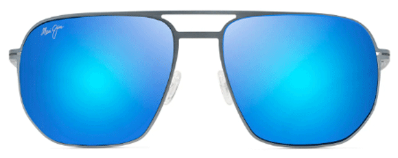 MJM070 MAUI JIM SHARK'S COVE B605-03 55 DOVE GREY  / BLUE HAWAII