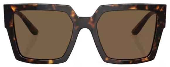 DG47 DOLCE & GABBANA DG4446B 502/73 53 HAVANA / DARK BROWN