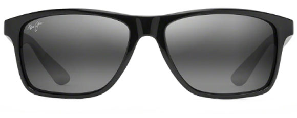 MJ72 MAUI JIM ONSHORE 798-02 GLOSS BLACK / NEUTRAL GREY