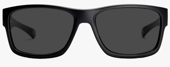 MS037 MADSON STRETCH 26-0202 BLACK MATTE / GREY POLARIZED