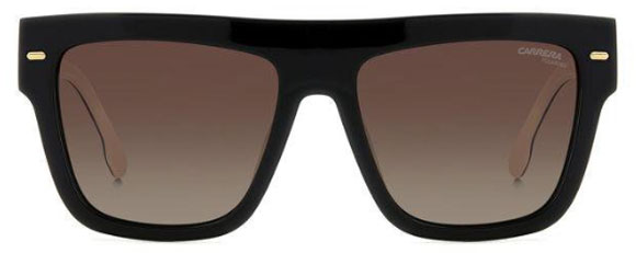 CA88 CARRERA 3016/S 716736851266 BLACK WHITE / BROWN GRADIENT POLARIZED