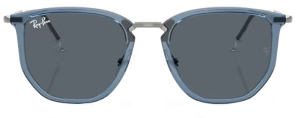 RB604 RAY-BAN RB4451 6803R5 50 TRANSPARENT BLUE / BLUE