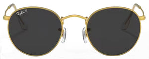 D349 RAY-BAN ROUND METAL RB3447 919648 53 ROUND METAL / BLACK POLARIZED