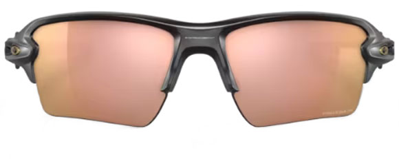 OK252 OAKLEY FLAK 2.0 XL OO9188 9188B3 59 MATTE BLACK / PRIZM ROSE GOLD POLARIZED