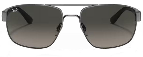 F202 RAY-BAN RB3663 004/71 60 GUNMETAL / GREY GRADIENTS