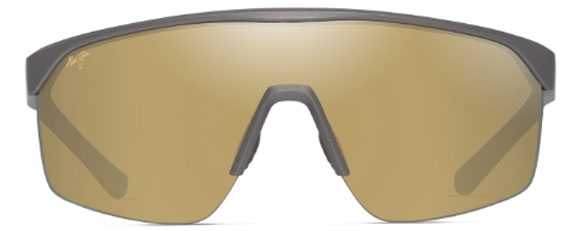 MJM217 MAUI JIM PALUNA GD595-01 MATTE METALLIC LIGHT BROWN / HAWAII GLOW
