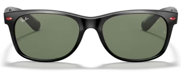 RB457 RAY-BAN NEW WAYFARER RB2132M F60131 55 BLACK  / GREEN CLASSIC G-15