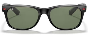 RB457 RAY-BAN NEW WAYFARER RB2132M F60131 55 BLACK  / GREEN CLASSIC G-15