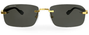 G183 GUCCI GG1221S-001 56 GOLD - BLACK - GREY