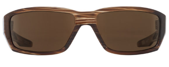 SY049 SPY DIRTY MO 670937218885 61 BROWN STRIPE TORT  HAPPY BRONZE POLARIZED