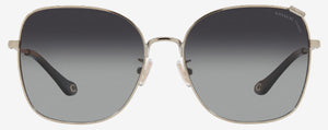 C108 COACH C7997 HC7133 9005T3 57 SHINY LIGHT GOLD / GREY GRADIENT POLARIZED