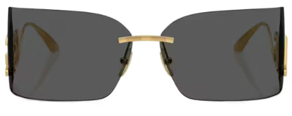 DG68 DOLCE & GABBANA DG2319 02/87 79 GOLD / DARK GREY