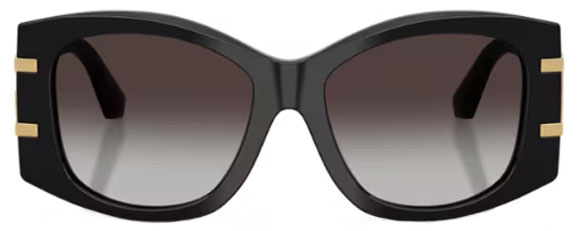 DG73 DOLCE & GABBANA DG4501 501/8G 54 BLACK / GREY GRADIENT BLACK