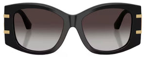 DG73 DOLCE & GABBANA DG4501 501/8G 54 BLACK / GREY GRADIENT BLACK