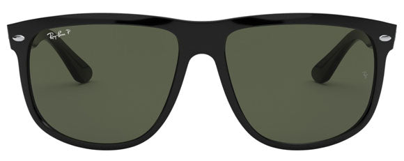 F1 RAY BAN BOYFRIEND RB4147 601 58 60 BLACK DARK GREEN POLARIZED