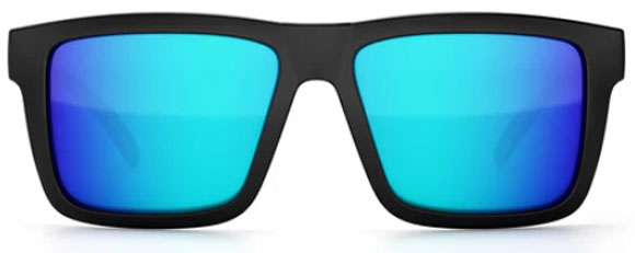 HW113 HEAT WAVE XL VISE Z87 E_XLVIS_Z87_09P BLACK / GALAXY BLUE POLARIZED