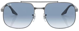 RB647 RAY-BAN RB3699 004/3F 56 GUNMETAL  GRADIENT BLUE
