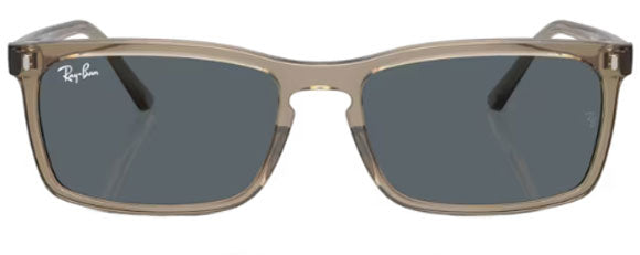 RB390 RAY-BAN RB4435 6765R5 56 TRANSPARENT BROWN  / BLUE