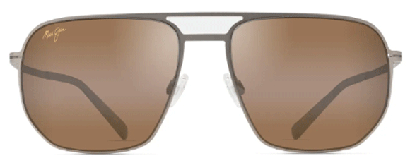 MJM086 MAUI JIM SHARK'S COVE H605-01 55 SATIN SEPIA  / HCL BRONZE