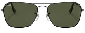 RB659A RAY-BAN CARAVAN RB3136 004 58 GUNMETAL / G-15 GREEN