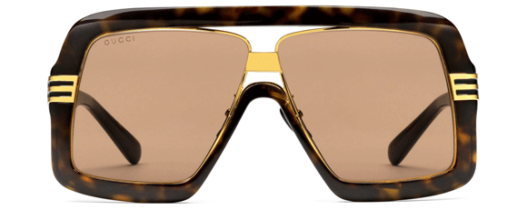G123 GUCCI GG0900S 002 60 HAVANA / BROWN – A Million Sunglasses