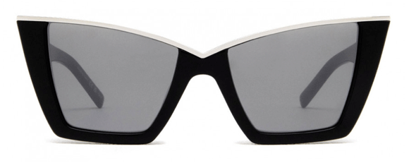 SL36 SAINT LAURENT 54 BLACK - BLACK - SILVER