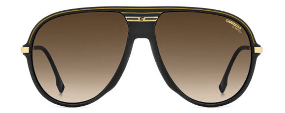 CA73 CARRERA C SPORT 06/S 197737124540 MATTE BLACK GOLD / BLACK BROWN GREEN