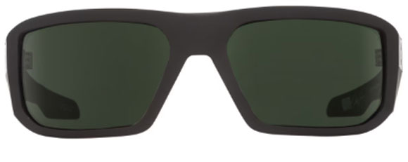 SY056 SPY MCCOY 673012973863 SOFT MATTE BLACK  HAPPY GRAY GREEN