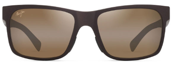 MJM209 MAUI JIM HOOPILI H683-01 METTALIC MATTE BROWN / HCL BRONZE