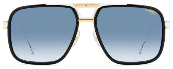 CA113 CARRERA 1071/S 197737059132 BLACK WHITE / DARK BLUE GRADIENT