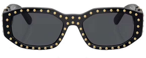 VE206 VERSACE VE4361 539787 53 BLACK  / DARK GREY