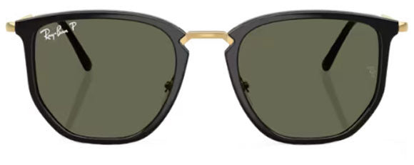RB630 RAY-BAN RB4451 630658 53 BLACK / GREEN POLARIZED
