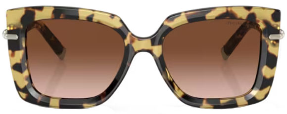T150 TIFFANY TF4199 80643B 53 YELLOW HAVANA / BROWN  GRADIENT