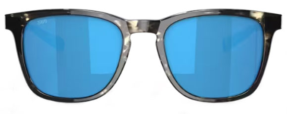 CT076 COSTA SULLIVAN 06S2002 200208 52 SHINY BLACK KELP / BLUE MIRRORED POLARIZED