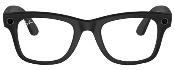 RB448 RAY-BAN META WAYFARER RW4006 601SM1 50 MATTE BLACK  / TRANSITIONS G-15 GREEN