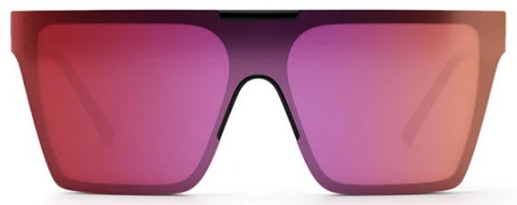 HW95 HEAT WAVE CLARITY E_CLAR_BLACK_14P BLACK  / ROSE GOLD POLARIZED