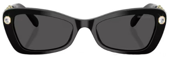SW021 SWAROVSKI SK6033 100187 54 BLACK / DARK GREY