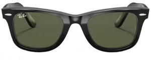 E55 RAY-BAN OLYMPIAN RB2140F 901 52 BLACK / G-15 GREEN