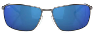 CT090 COSTA TURRET 06S6009 600908 63 MATTE DARK GUNMETAL / BLUE MIRRORED POLARIZED