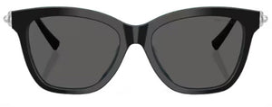 T194 TIFFANY TF4241D 8055S4 54 BLACK ON TIFFANY BLUE / DARK GREY