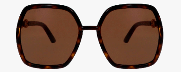 G66 GUCCI GG0890S 002 55 HAVANA / BROWN