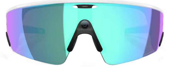 OK320 OAKLEY META VANGUARD OW8001 800106 52 WHITE /  PRIZM SAPPHIRE