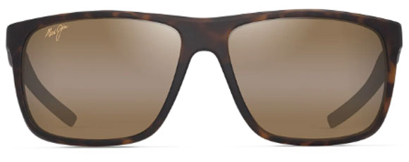 MJM214 MAUI JIM LEHOPULU H598-10 MATTE DARK HAVANA / HCL BRONZE