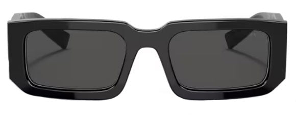 PR122 PRADA PR 06YS 09Q5S0 53 BLACK WHITE / DARK GREY