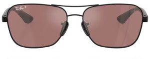RB617 RAY-BAN RB8336M F117H2 58 BLACK / PURPLE MIRROR SILVER POLARIZED