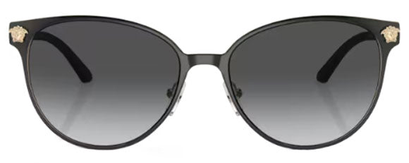 V33 VERSACE VE2168 1377T3 57 BLACK PALE GOLD / GRAY GRADIENT POLARIZED
