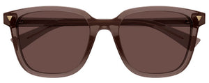 BV08 BOTTEGA VENETA BV1255SA-003 55 BROWN  /  RED