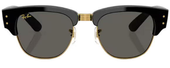 RB637 RAY-BAN MEGA CLUBMASTER RB0316S 6826J5 53 BLACK ON GOLD / ULTRA BLACK
