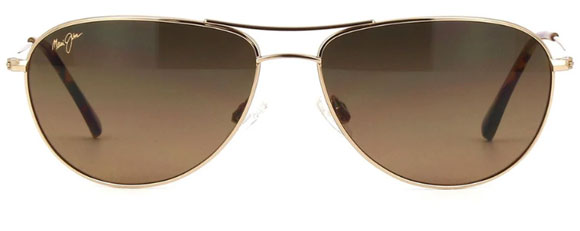 MJ326 MAUI JIM SEA HOUSE HS772-16 GOLD / HCL BRONZE